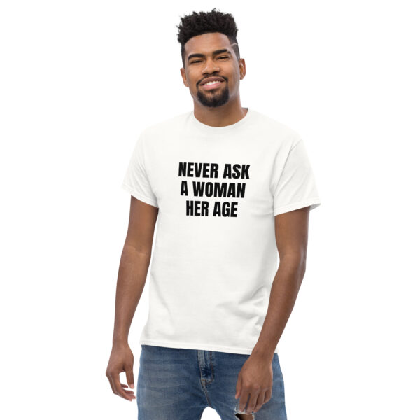 Never Ask T-shirt - Image 2